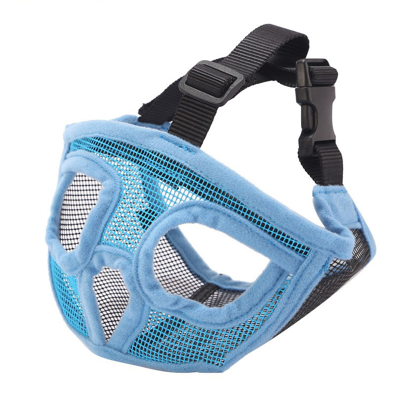 Hoopet Pet Small Dog French Bulldog Muzzle Dog Mouse Basket Breathable Muzzle For Dogs Leash Harness Supplies — image 6