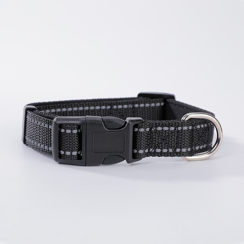 Nylon Material Reflective Neoprene Custom Color Dog Breakaway Collars Personalized — image 2
