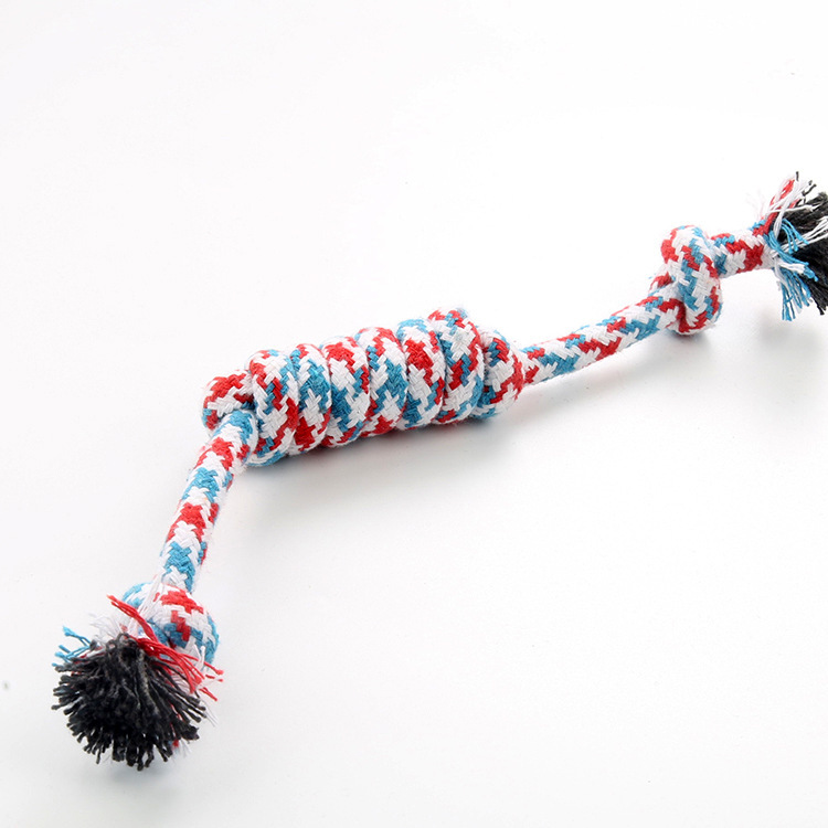 Product Description: Dog Chewing Durable Cotton Rope Toys for Small, Medium, and Large Dogs - Knot Toy for Pet Chewing Accessories — image 4