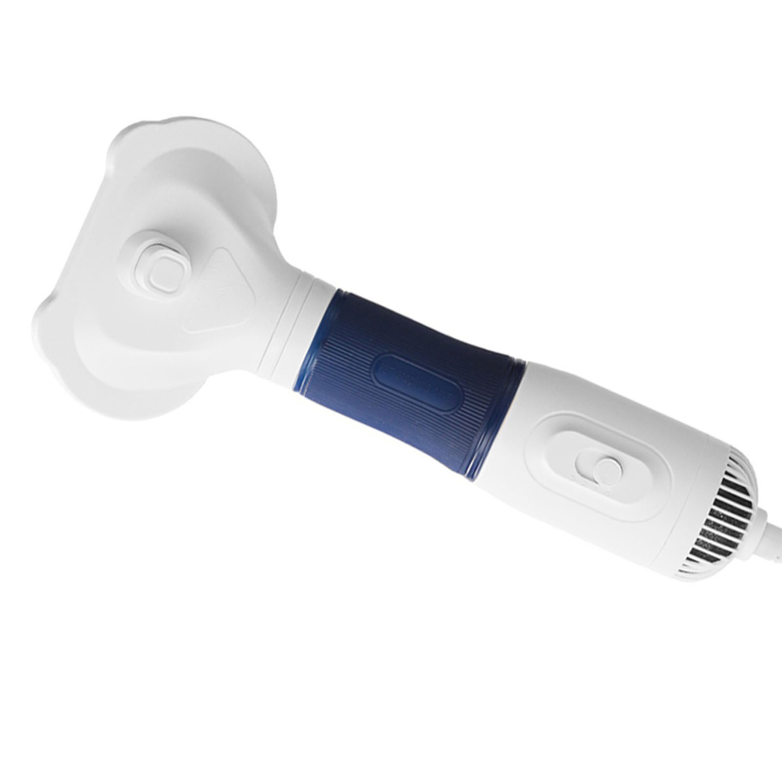 Secador de Pelo de Mascotas con Pelo de Liso, Bajo Ruido, 3 Temperaturas, 600W, 3 en 1, Secador de Pelo para Perros y Gatos, Azul Marino — imagen 1