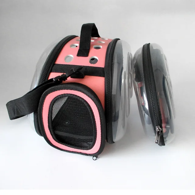 Luxury Large Single Shoulder Handbag Space Portable Mesh Breathable Transparent Travel Pet Cat Dog Outdoor Carrier Carrying Bag — image 13