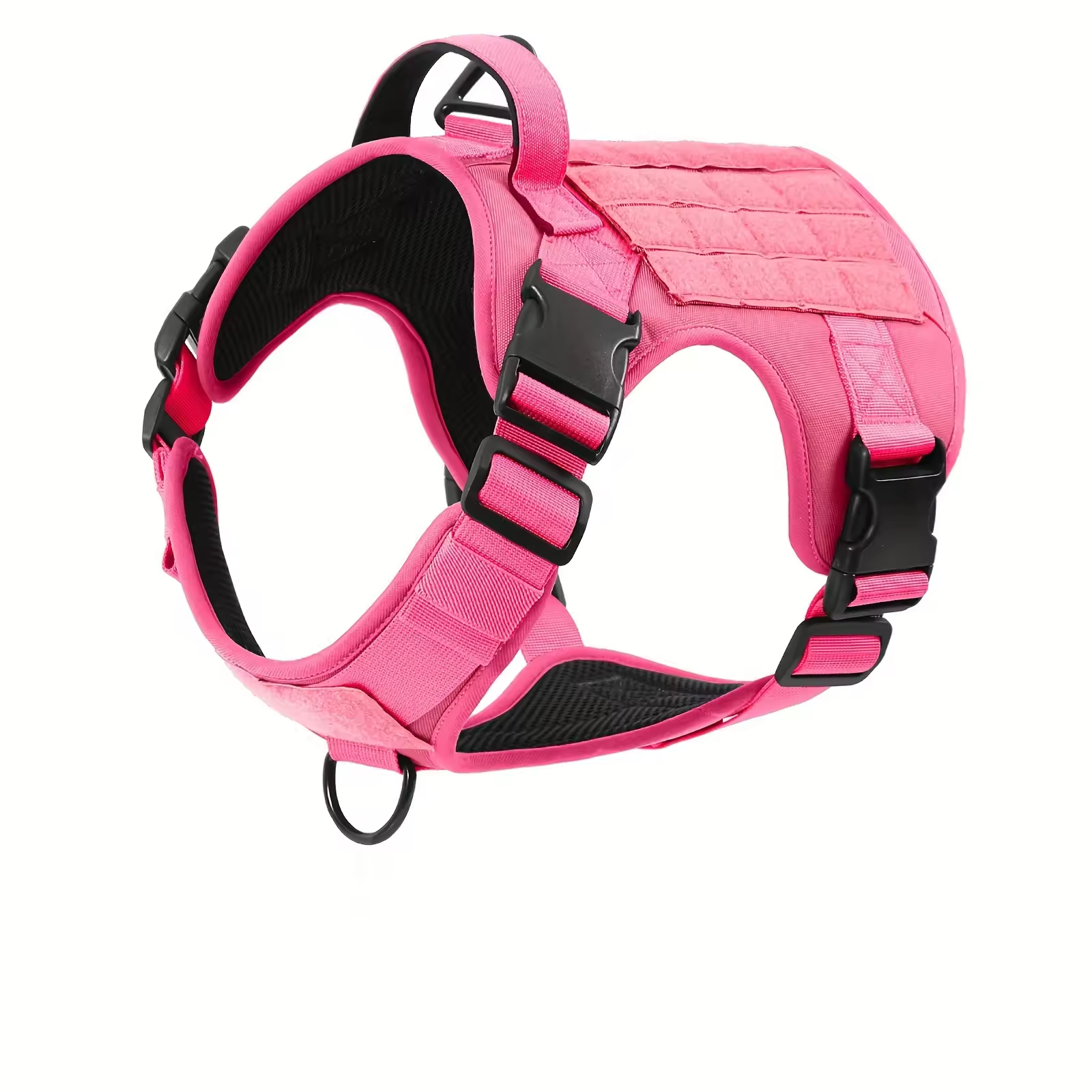 Vestido de Táctico para Perros Servicio - Arnesón Reflejo Ajustable con Corchete Metálico para Caminatas y Entrenamiento — imagen 1