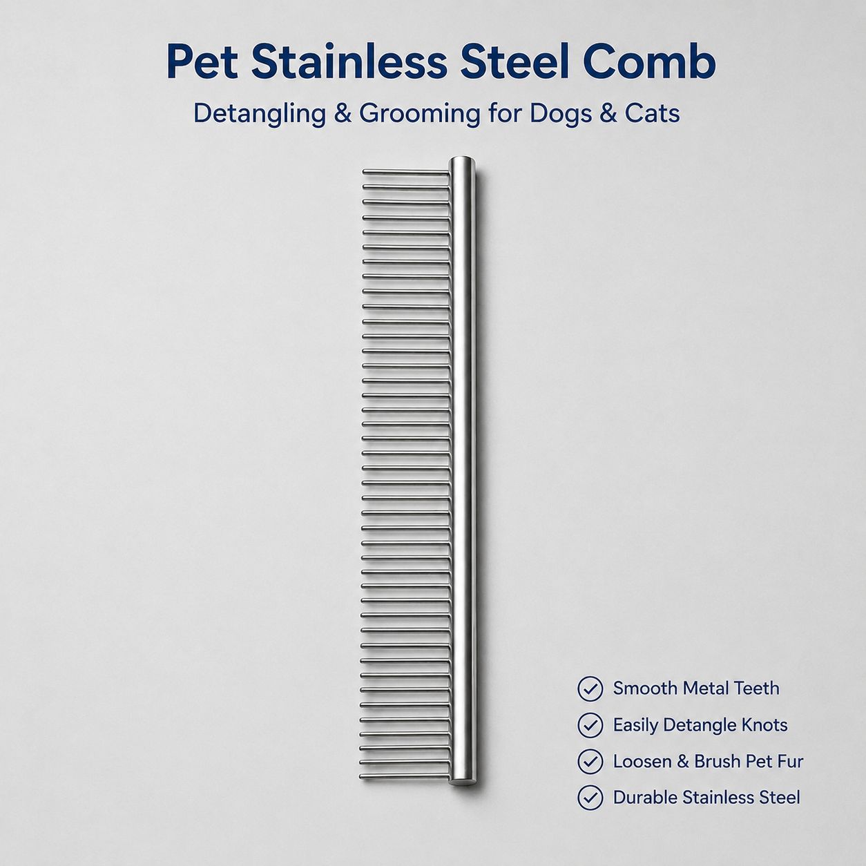 Pet Grooming Scissors Kit, 4 In 1 Professional Stainless Steel Dog Cat Grooming Shears Set, Straight & Curved & Thinning Scissors With Metal Comb & Storage Case, Safe Home Pet Hair Trimming Tool For — image 2