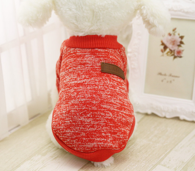 Ropa para Perros de Tamaño Pequeño - Sueter de Algodón para Cachorros de Verano Clásico — imagen 12
