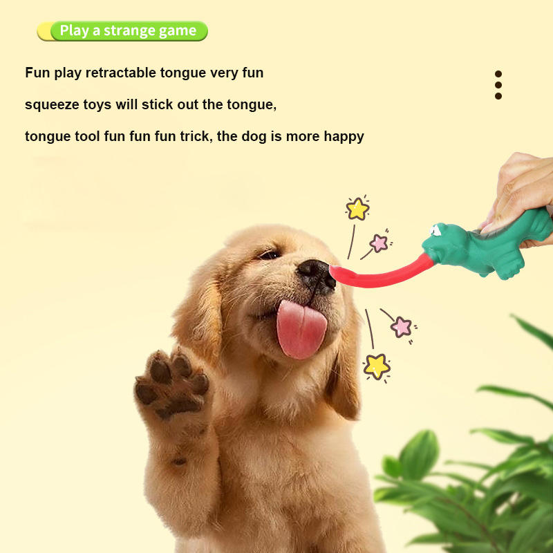 Latex toys for fun relaxation and interactive activities including filled cotton sound dog toys — image 4