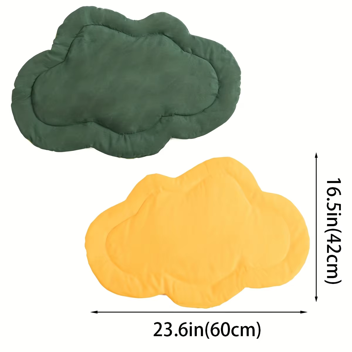 Cat Bed Mats Soft Cotton Leaf Shaped Kitten Cat Puppy Dog Bed Mat Sleep Blanket Home Pets Double Sided Pad Floor Rugs Washable — image 6