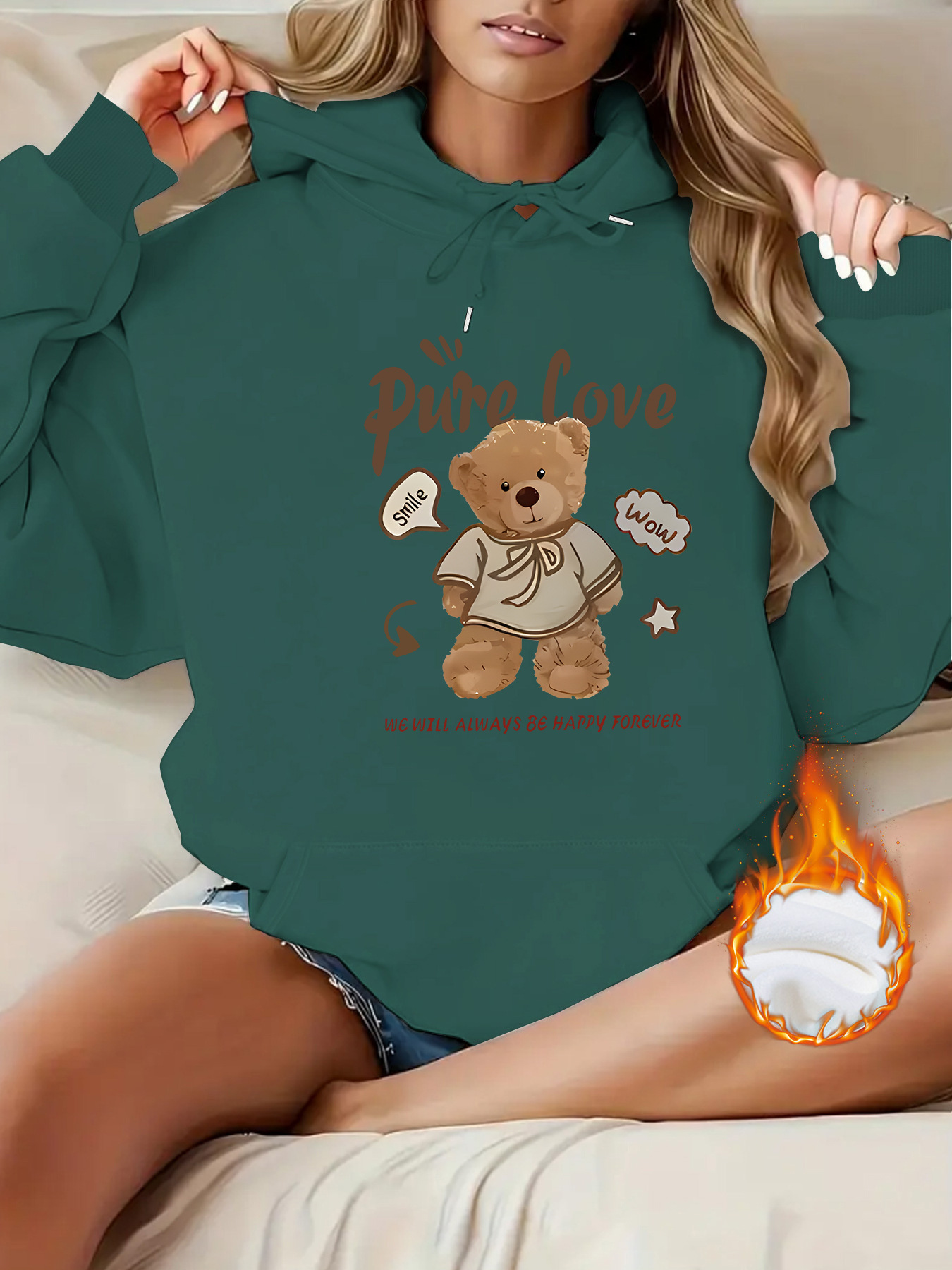 Little Bear Printed Hoodie — image 12