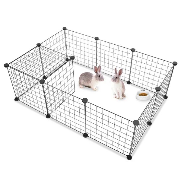 Caja de Jardín para Pequeños Animales - Corral Portátil para Roedores y Conejos — imagen 6