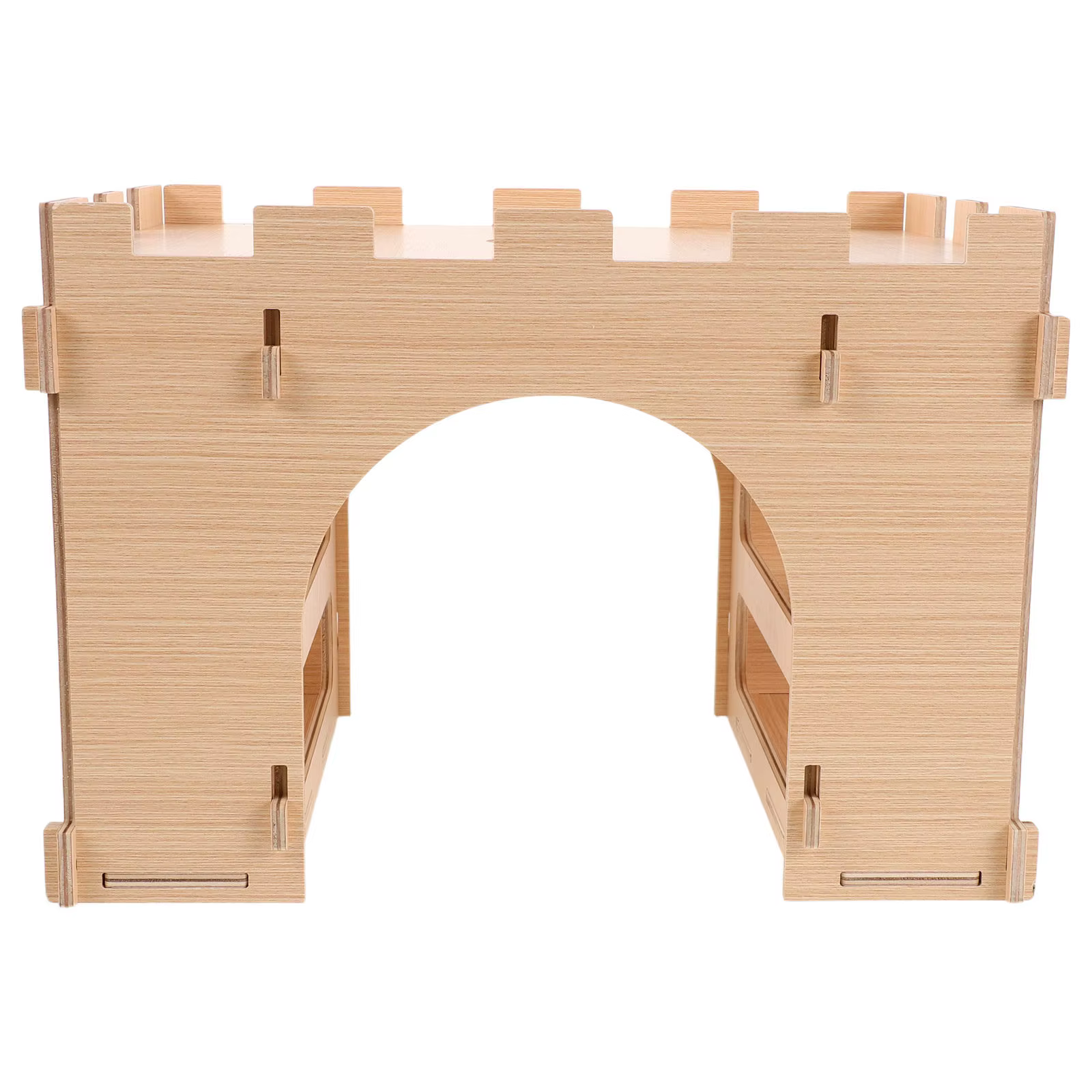 Alimentador de Heno para Conejos Casa de Hábitat de Madera, Caja de Nido para Animales Pequeños, Conejo, Cobaya, Chinchilla, Hamster — imagen 3