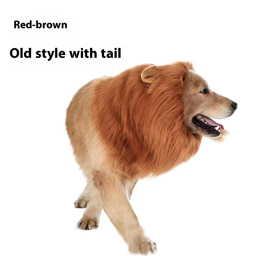 King Of The Jungle Pet Funny Lion Head Cover — image 11