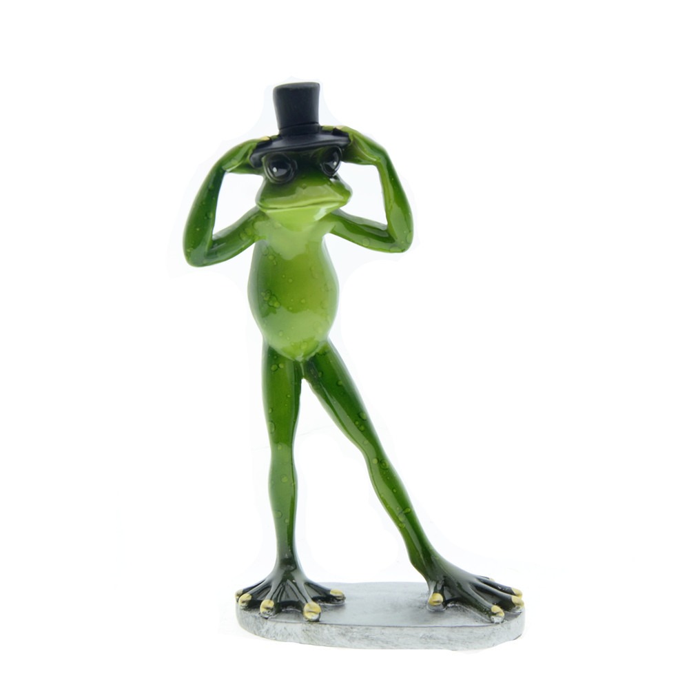 Home decoration magician frog resin ornaments — image 1