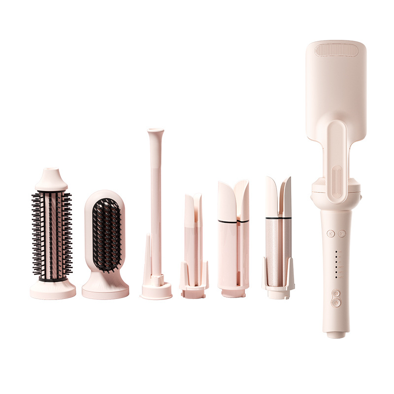 Seven in one hair changing curling stick Super large curly big wave Chicken rolls fluffy automatic curling device multi-function — image 1
