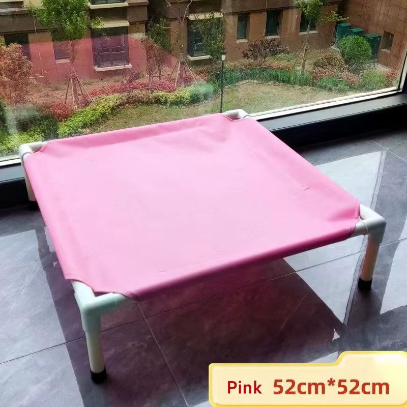 Cama de Acampada para Mascotas Cama Elevada para Perros Colapsable Casa para Gatos Portátil y Limpiable Camas para Puppies Hamaca para Perros — imagen 4