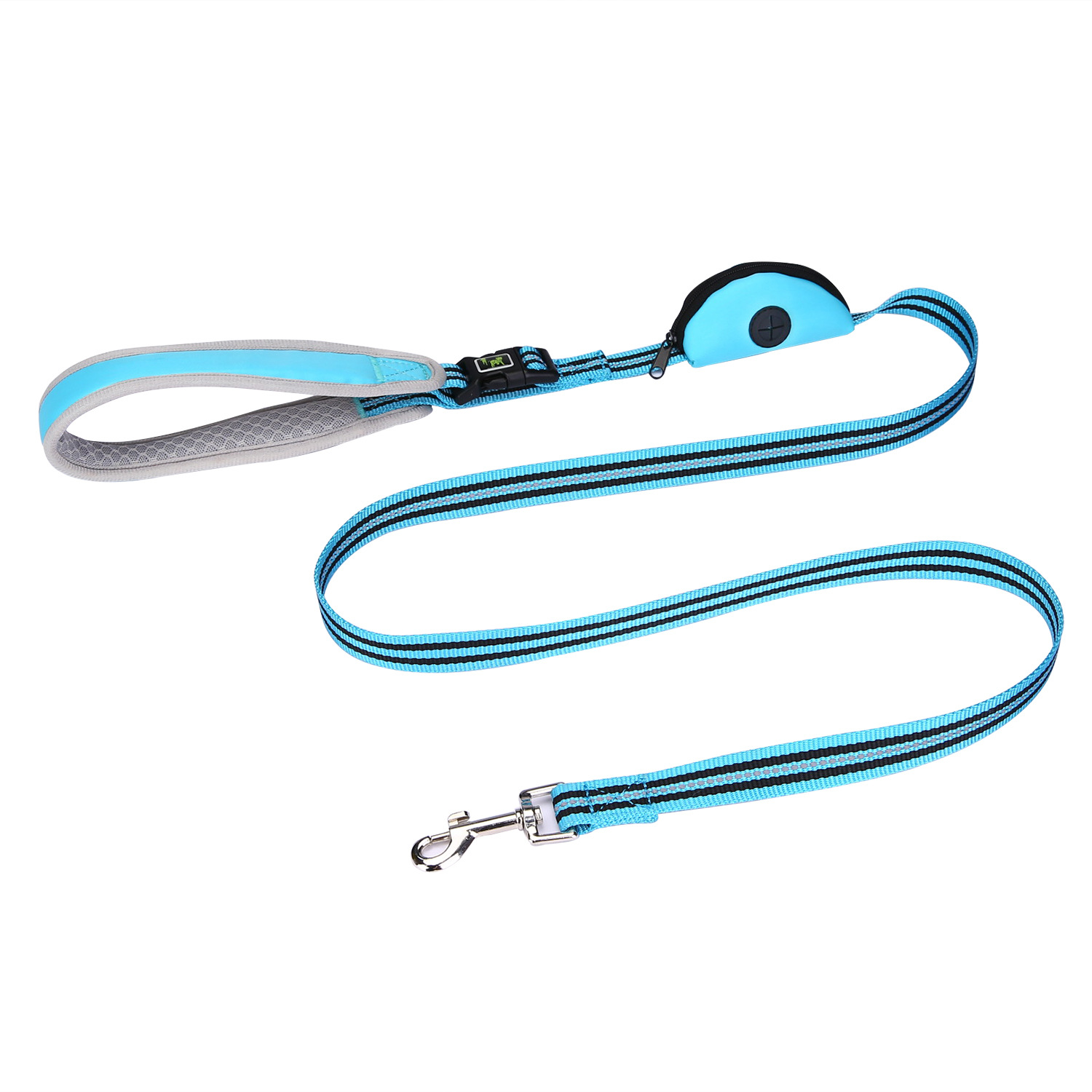 Reflective Pet Leash Medium And Large Dogs Small Dogs Rope Dog Leash Golden Hair Satsuma Garbage Bag Traction Belt — image 9