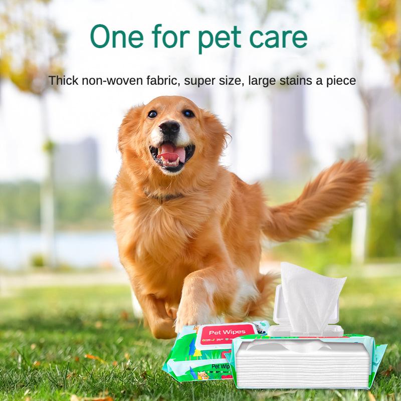 Limpieza para Perros y Gatos: Toallitas Hidratantes Sin Fragancia, Basadas en Plantas, Fáciles de Usar, Hiposensibles — imagen 5