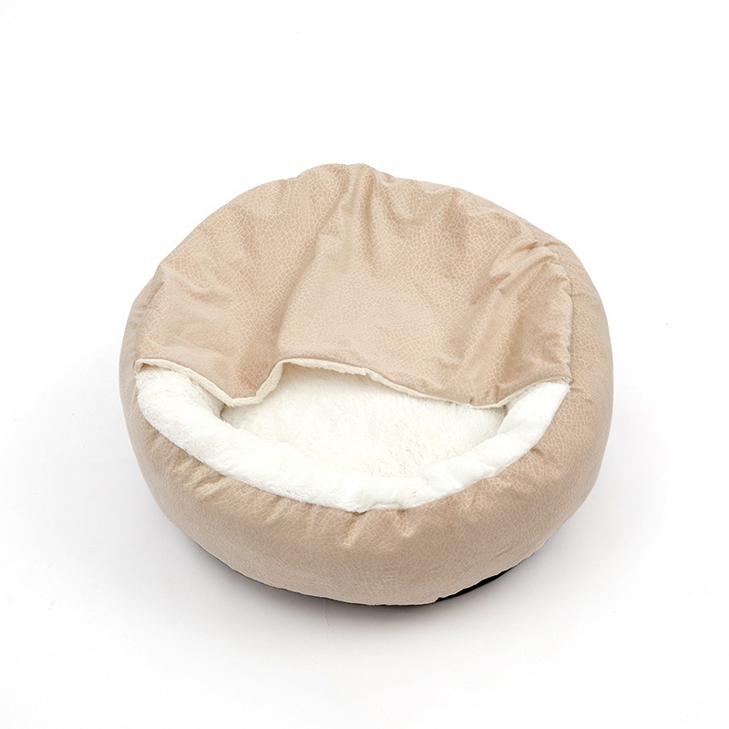 Cama de Gato Plush Super Suave Completa para Dormir en Paz, Caja Donut Limpiable para Todos los Gatos — imagen 10