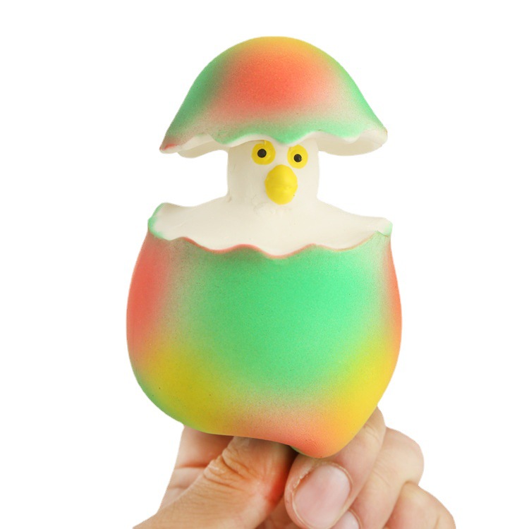 Pet Latex Toy Interactive Trick Or Treating Telescopic Dinosaur Egg Extrusion Modeling Sound Animal Dog Toy — image 5