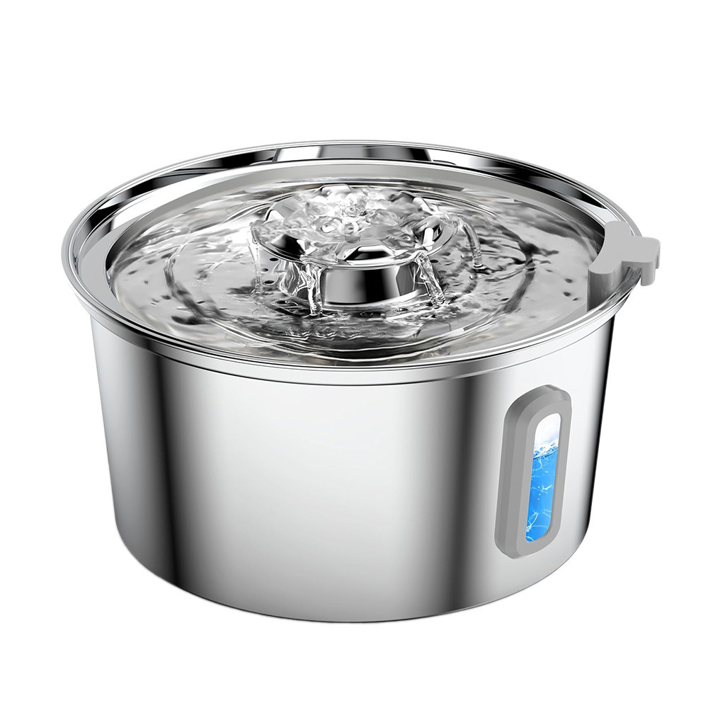 Stainless Steel Smart Pet Water Dispenser with Automatic Circulation and Filtration, Large Capacity Feeder for Cats and Dogs — image 13