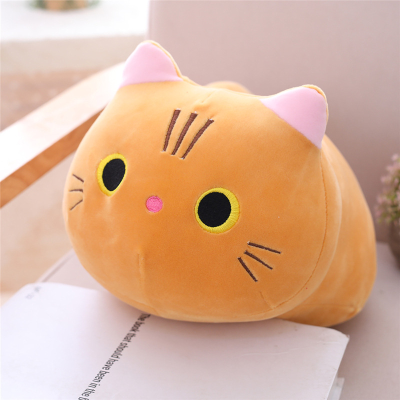 Mollusk Pillow Cute Cat Cylindrical Long Pillow Bedside Single Double Pillow Nap Pillow Office Pillow — image 7