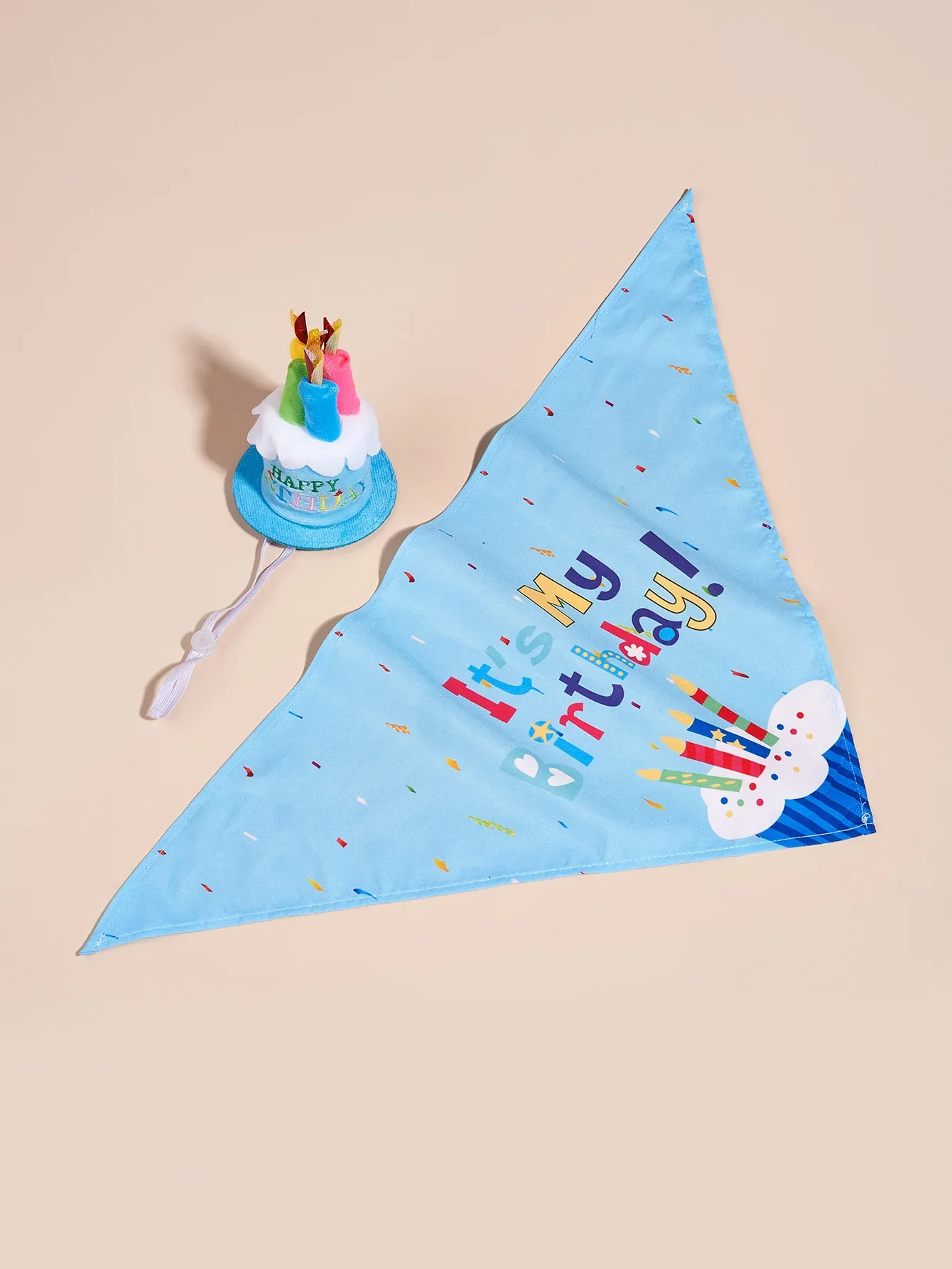 Decoración de Cumpleaños para Perros - Sombreros con Nudo y Bandanas — imagen 8