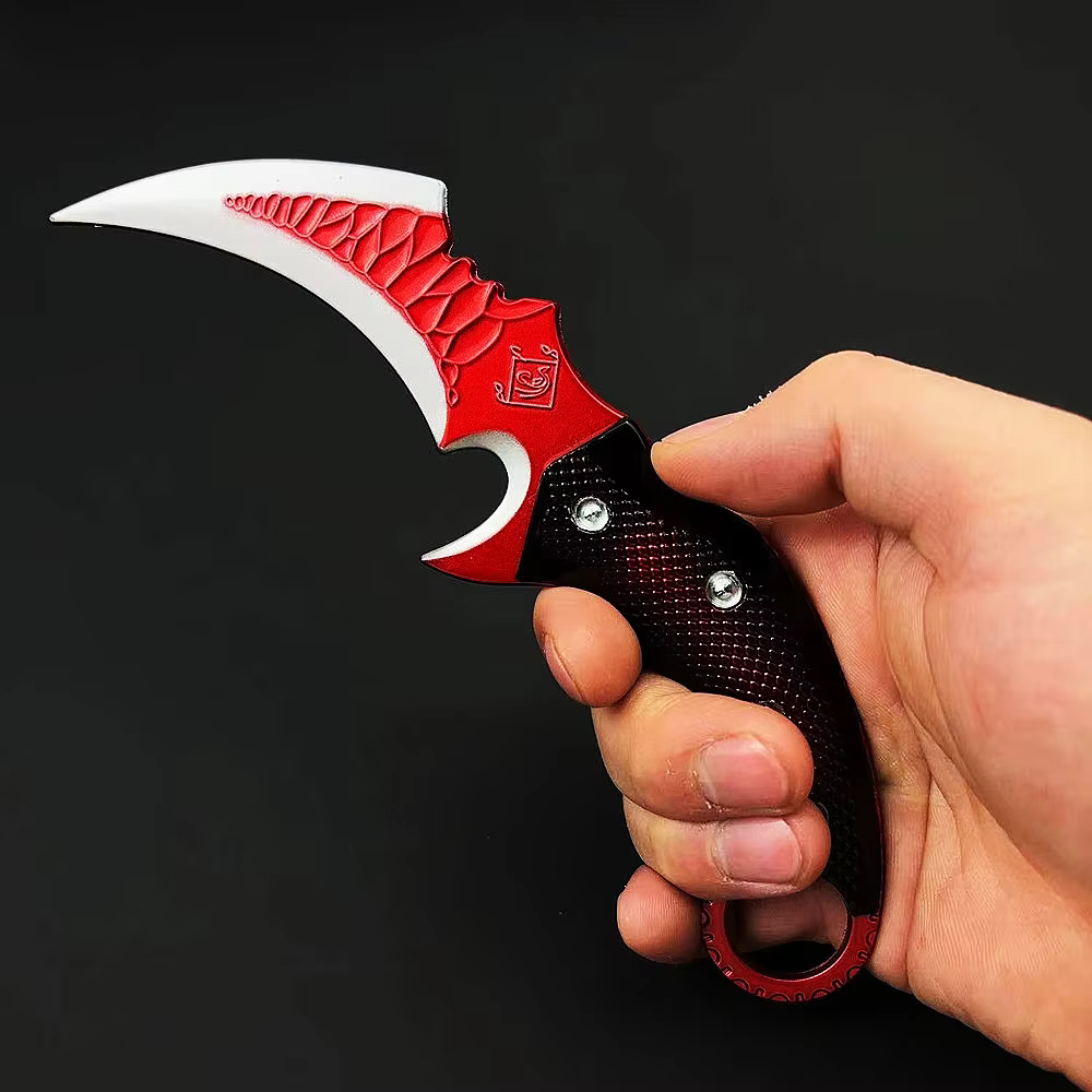 Military Switchblade Clone - Butterfly Knife for FPS Fans, Rust Resistant Metal Role Playing Prop Accessories Spec Ops — image 5