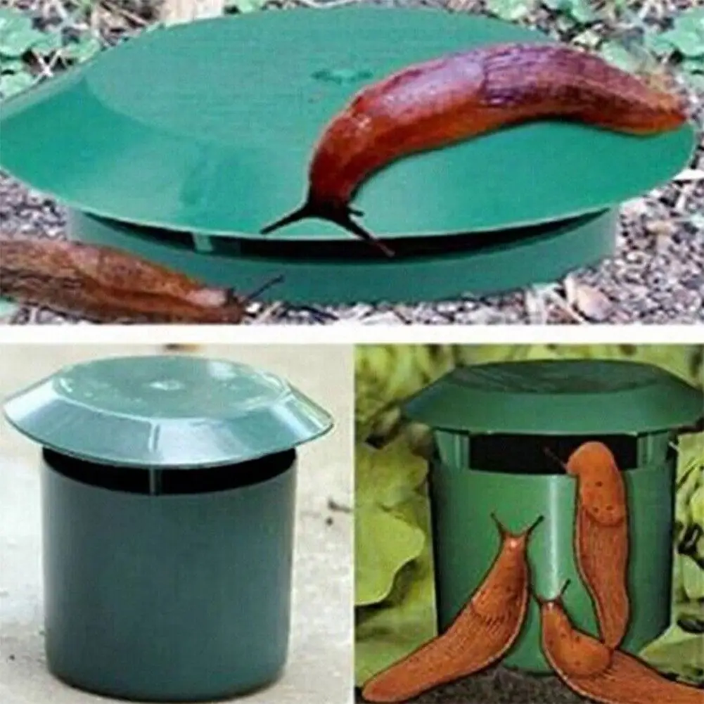 Plastic Snail Catcher Snail Cage Insect Trapper Snail House Garden Vegetable Supplies Snail Box Destroyer Snail Trap Catcher — image 1