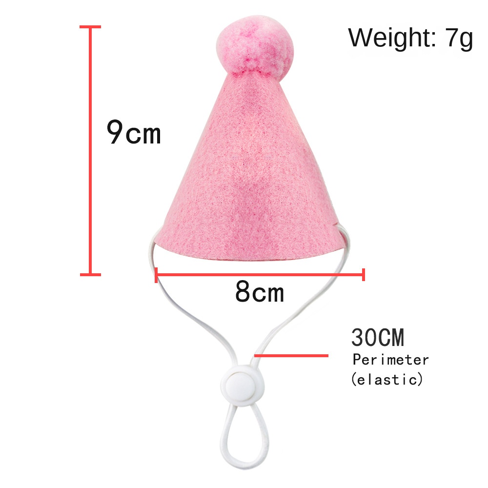 Pet birthday drool scarf cat bib scarf dog cat hat — image 9