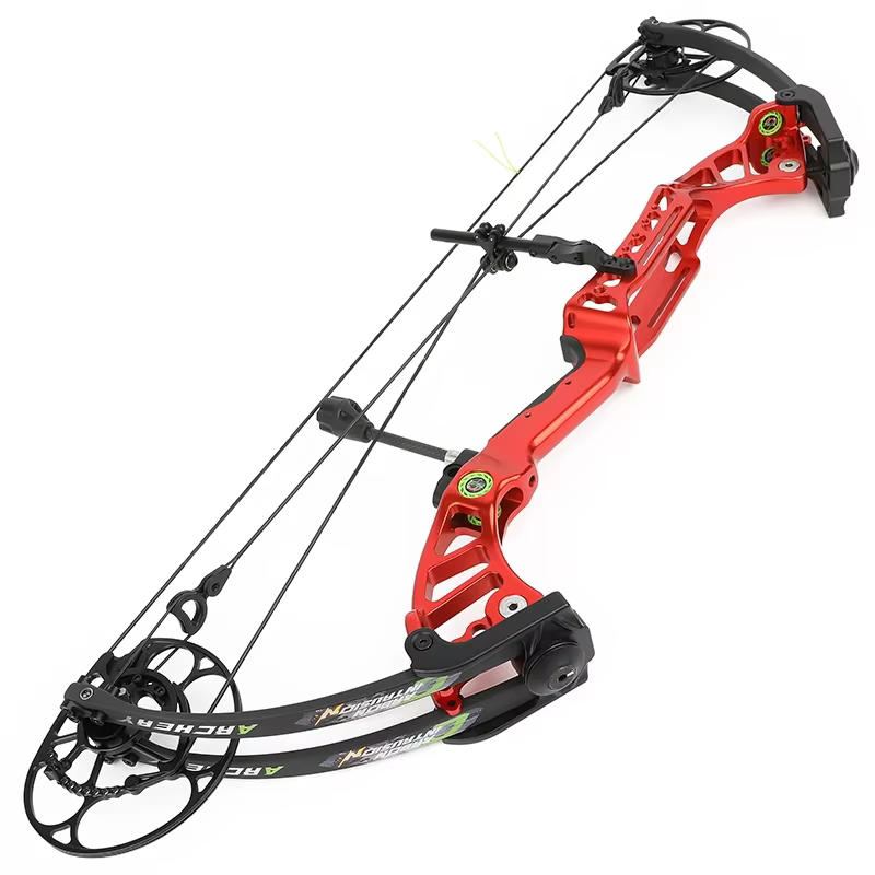Arco Compuesto de Arquería 40-75lbs, Velocidad 350FPS, Let Off 85%, Aleación Mecanizada por CNC, Accesorios para Deportes al Aire Libre, Caza y Entrenamiento de Tiro — imagen 2