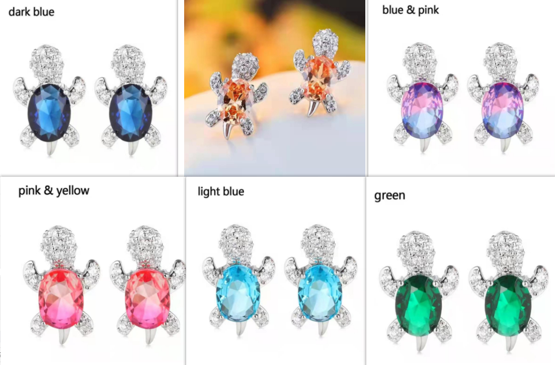 Cute Little Animal Niche Design Earrings Jewelry Stud Earrings — image 4