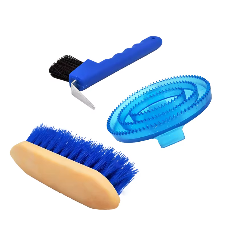 Kit de Limpieza y Cuidado del Caballo 3pcs - Herramientas para el Mejor Estado de Salud — imagen 1