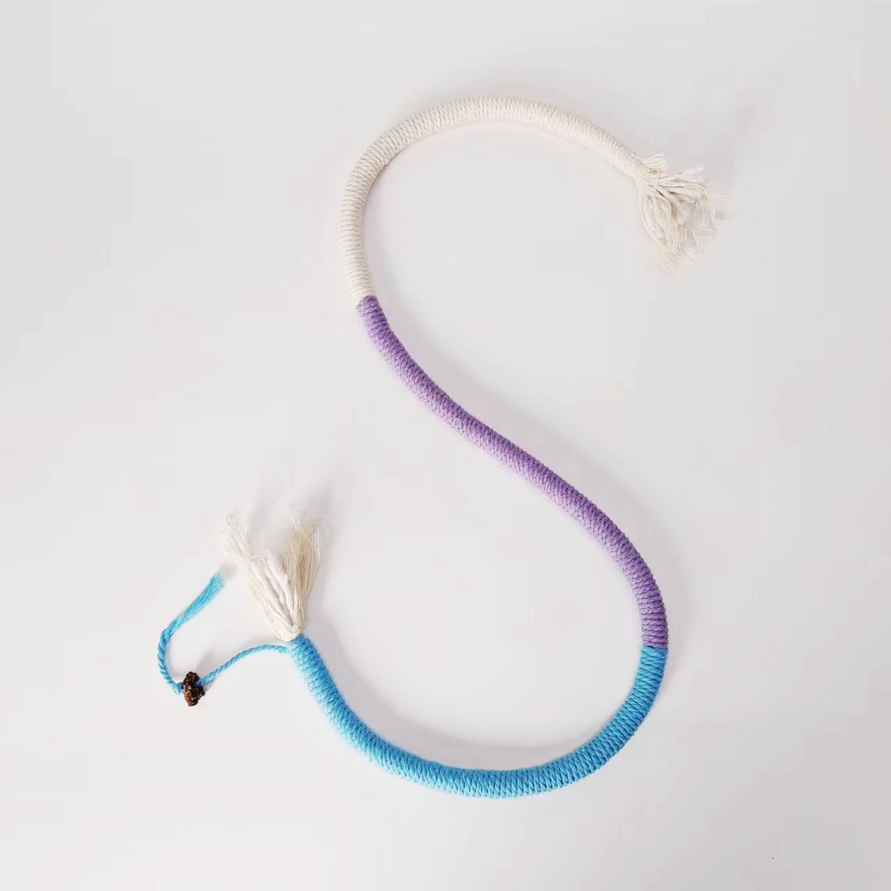 Cat Bite Rope Toy for Self pleasure Relieve Stress Grind Teeth Clean Teeth Cat Teasing Stick Supplies — image 8