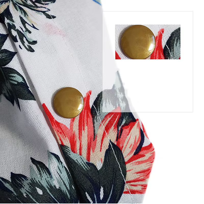 Ropa de Verano para Mascotas - Trajes y Chaquetas para Perros y Gatos con Estampados de Piña — imagen 5
