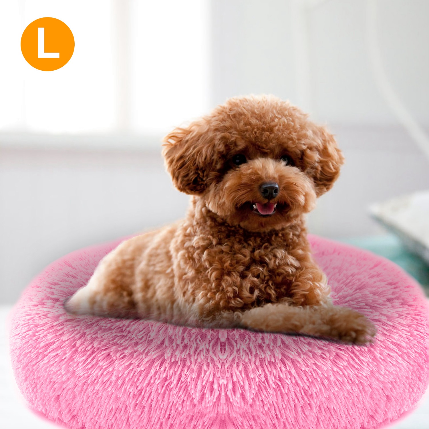Cama de Pelo Suave para Perros y Gatos, Colchón Cálido Acogedor para Mascotas — imagen 14