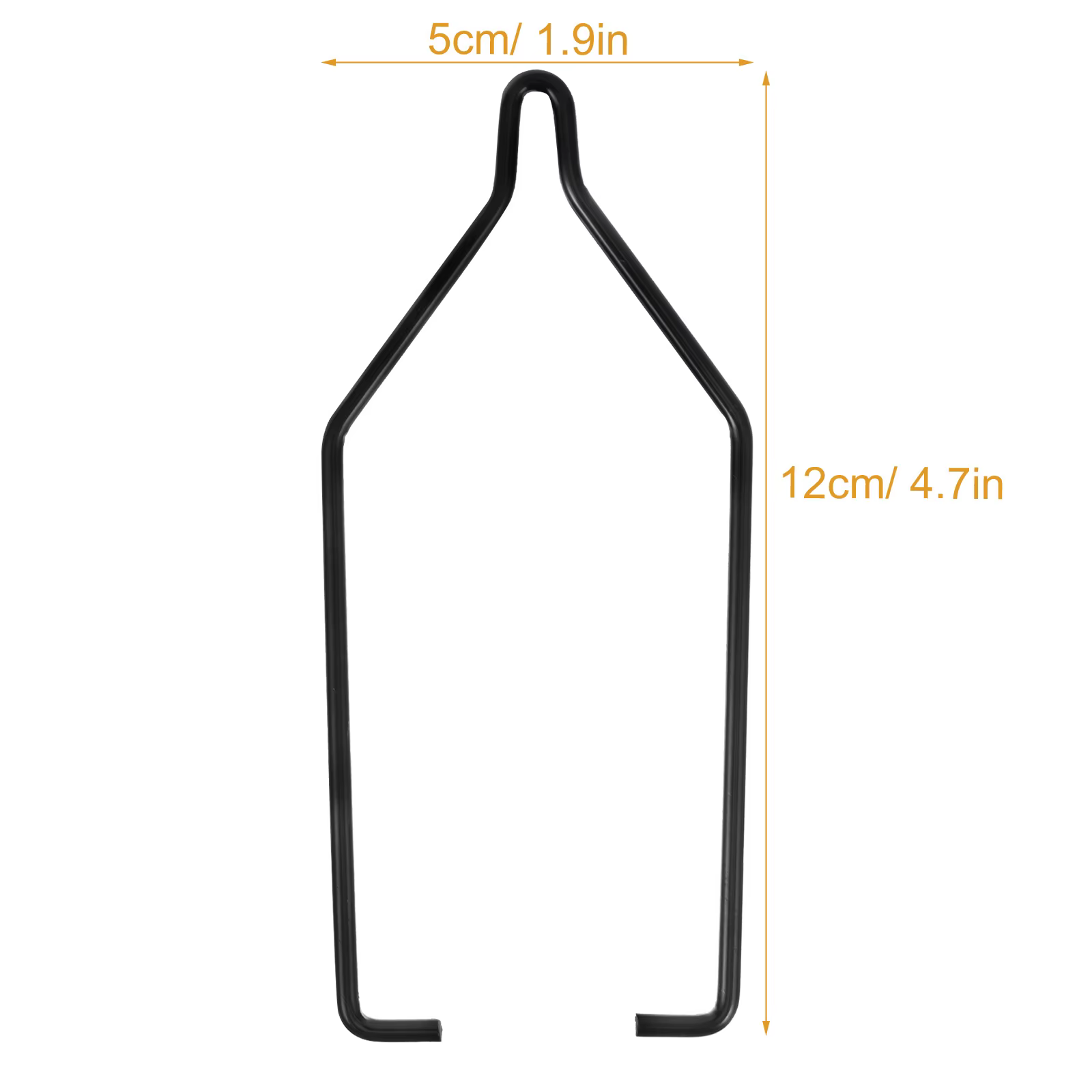 Reptile Lamp Stand Adjustable Metal Lamp Rack Floor Standing Base Heat Light Hook Accessory for Pet Habitat Terrarium — image 5