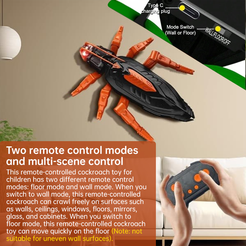 Remote Control Climbing Gecko Robot, Climbs Glass & Smooth Walls, Realistic Animated Toy for Christmas Gifts — image 6