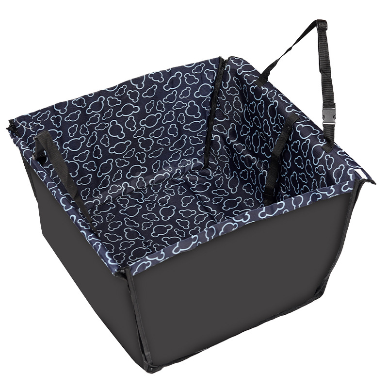 Pet Car MatDog Car MatDog Mat Rear Row Single Seat Foldable Double-layer Dog Car Mat — image 6