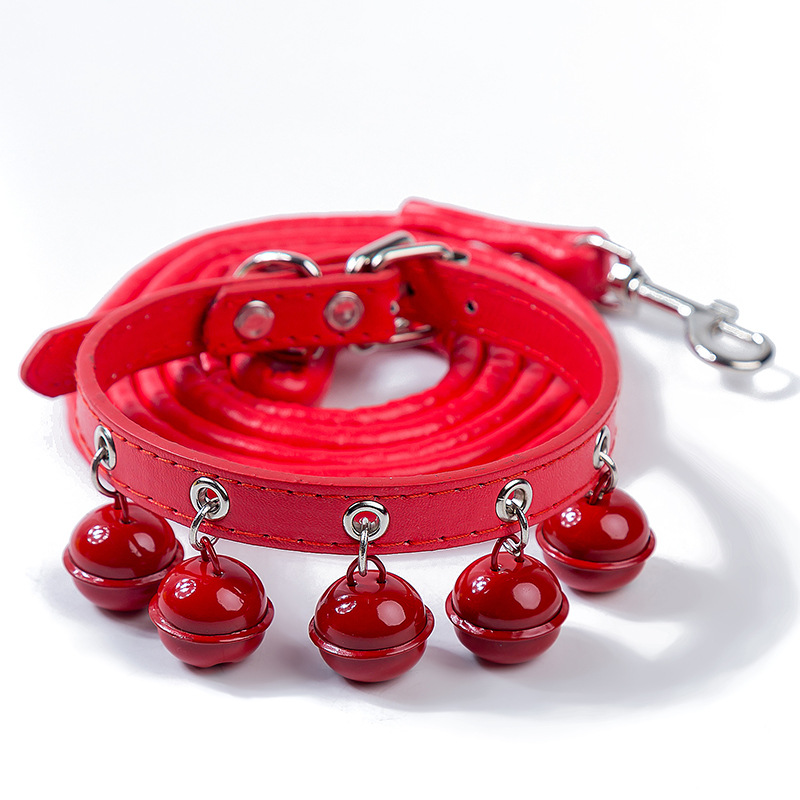 Collar de Sonido para Gatos Accesorios Teddy Collar con Cuerda de Traction — imagen 1