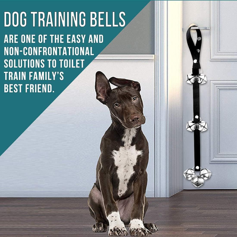 2PCS Dog Doorbells For Potty Training, Adjustable Puppy Training Bells, Extra-Large Loud Door Bells For Dogs — image 5