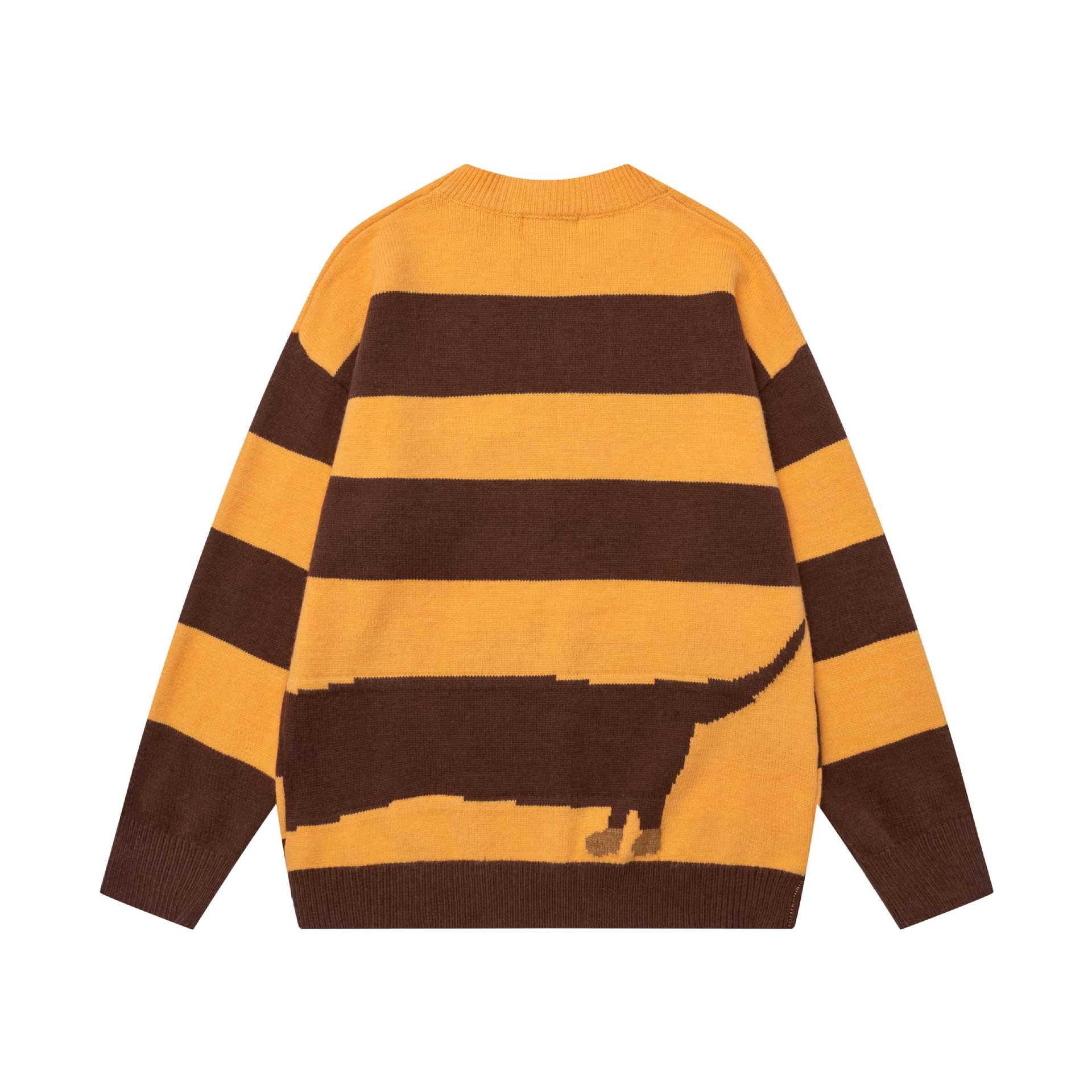 Striped Sausage Dog Sweater — image 5