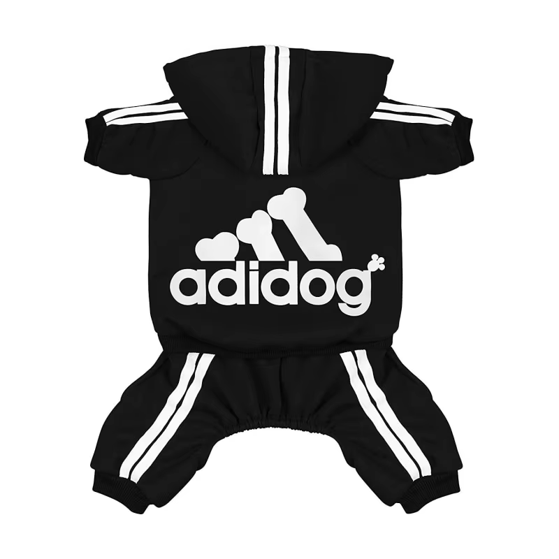 Traje de deporte para perros con capucha - Chaquetas y overoles para pequeños perros — imagen 6