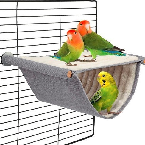 Cuna para Hamsters y Pájaros - Hammock de Color Multifuncional Removible y Lavable — imagen 1