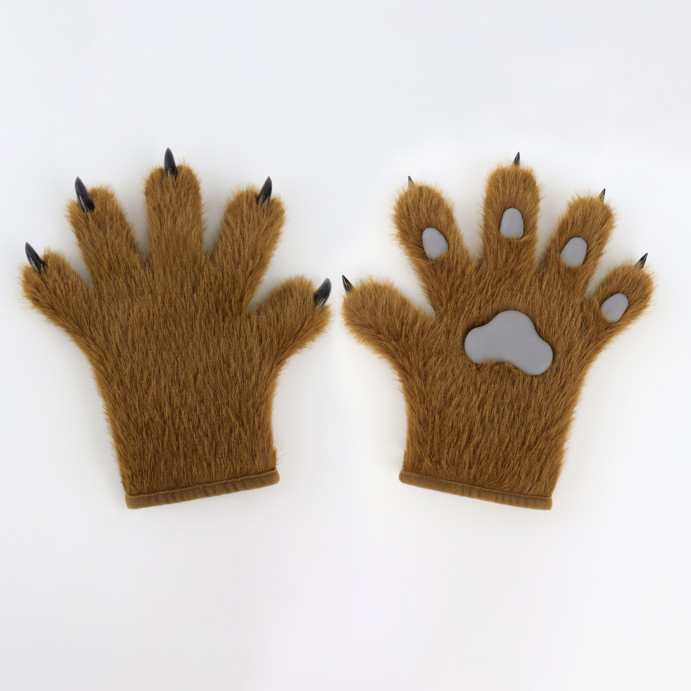 Garras de Gato Realistas para Cosplay, Concha de Carne Fuzzy - Manos de Animal — imagen 10