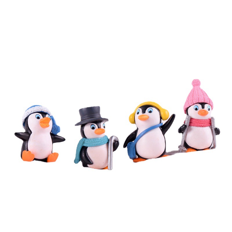 Moss Micro Landscape Jewelry Winter Penguin Male DIY Small Ornaments Multiple Internal Ornaments Crafts — image 5