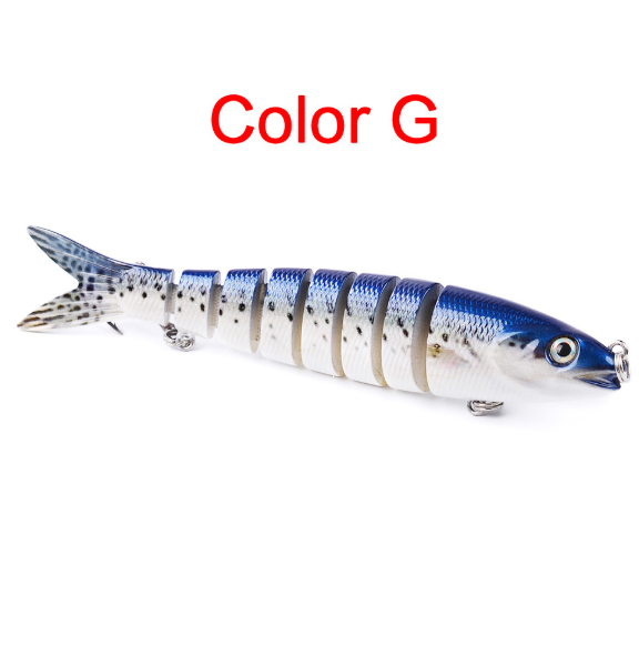 Lureres Artificiales para Pescar Lucio Multisecciones Unidas Secciones Duras de Tiro Lazo para Peces Lucio y Carpín — imagen 3