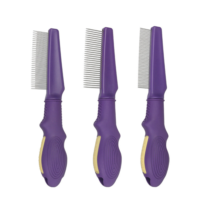 Pet Comb High and Low Needle Hair Removal Flea Comb Cat Dog Long and Short Needle Open Knot Beauty Comb — image 5