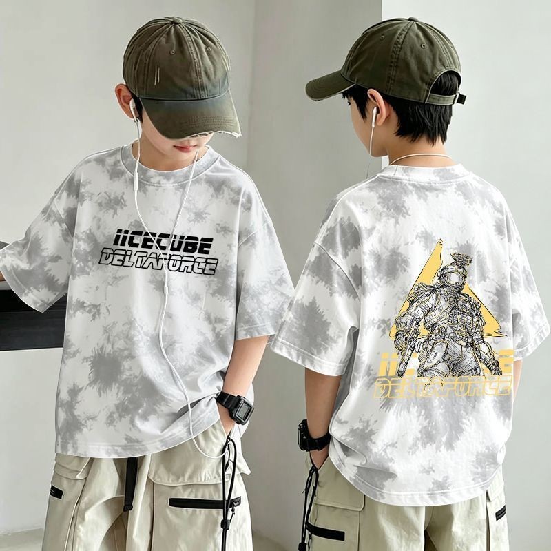Cool Dragon Short Sleeve T-Shirt for Boys — image 15