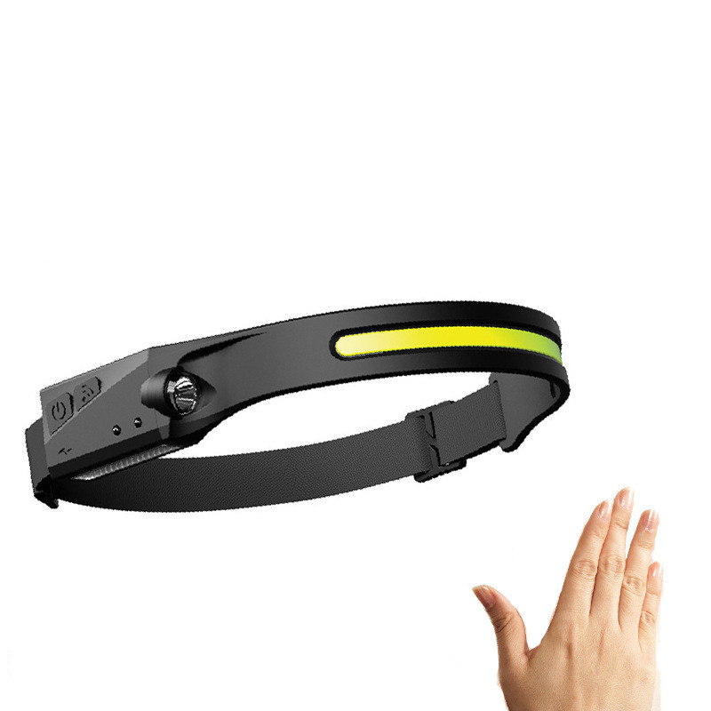 COB LED Inducción Linterna de Cabeza para Montar con Batería Recargable USB Resistente al Agua para Camping y Caza con Visión Total — imagen 28