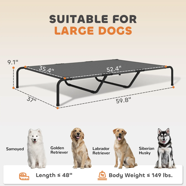 Dog Cot Cooling Pet Bed — image 3