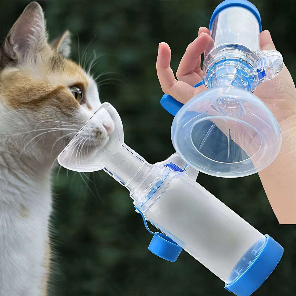 Adjustable Pet Nebulizer Mask, Large-Capacity Aerosol Spacer, Respiratory Care for Pets — image 1
