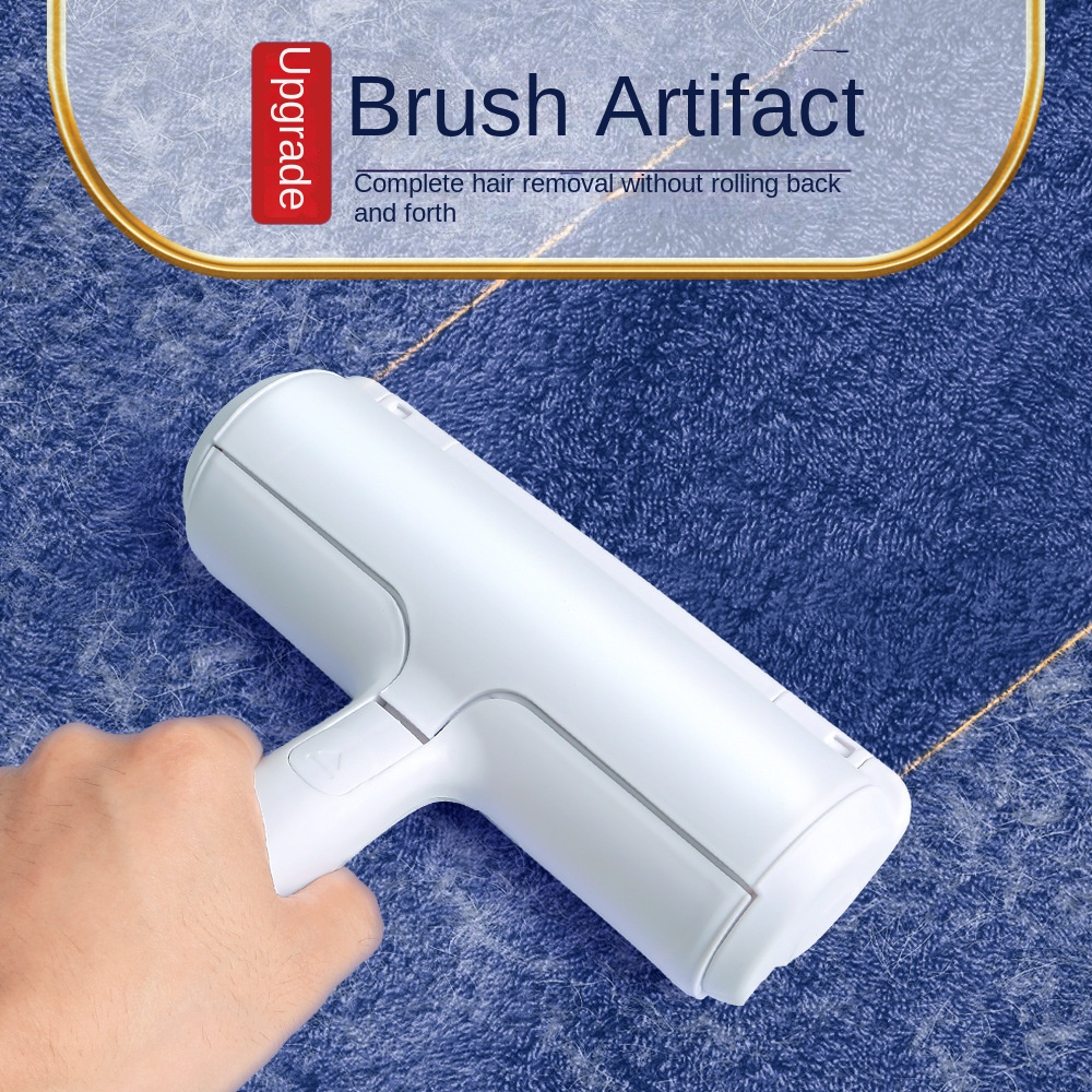 One-Click Clean Pet Grooming Brush – Dog & Cat Deshedding Tool & Self-Cleaning Fur Remover — image 1